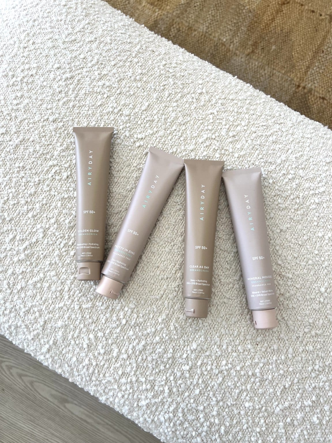 Airyday SPF and sun protection products