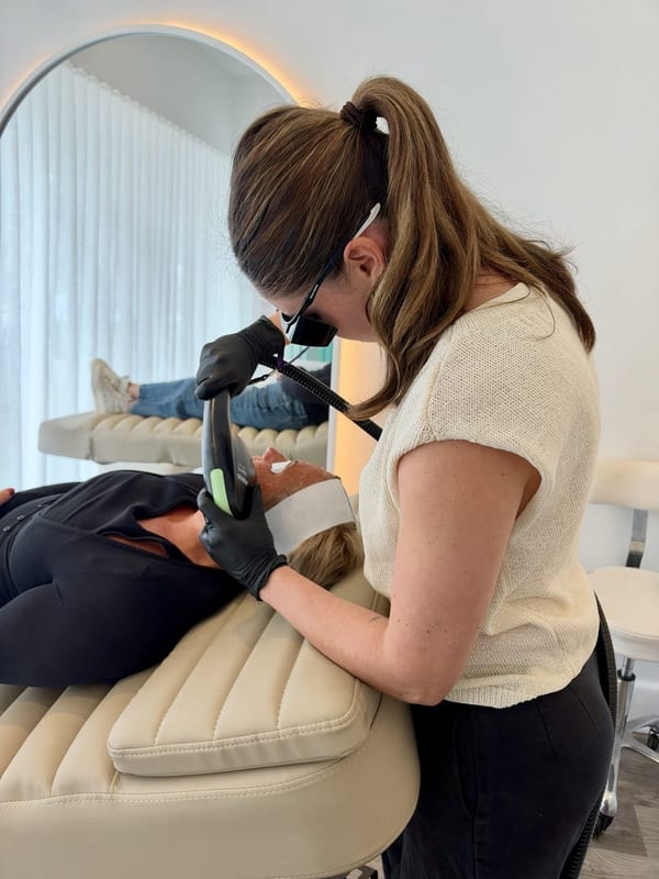 IPL skin rejuvenation treatment room at Ashlee Jess Aesthetics in Maroochydore