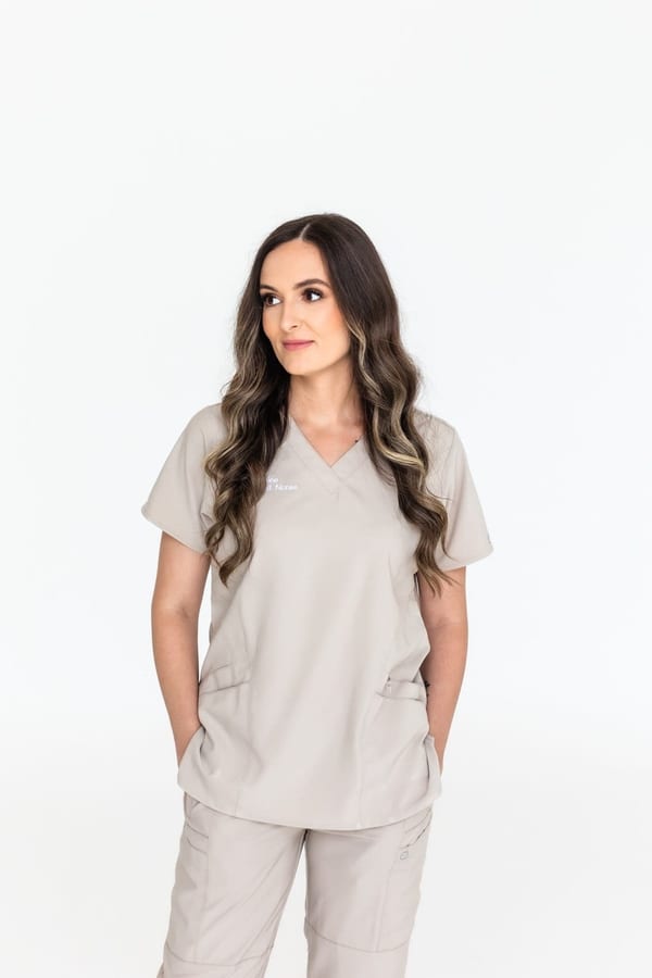 Registered nurse providing a cosmetic medicine consultation at Ashlee Jess Aesthetics